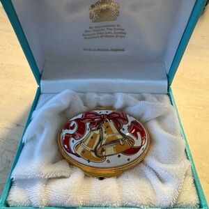 Christmas, enamel box